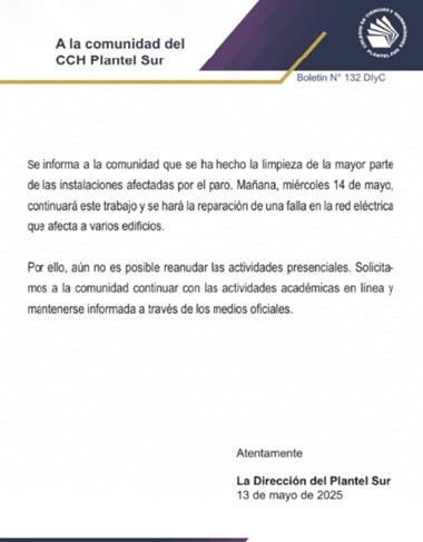 comunicado