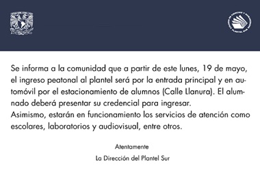 comunicado
