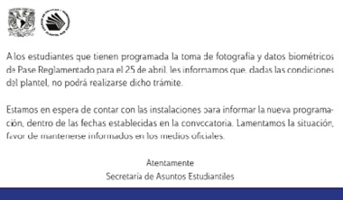 comunicado